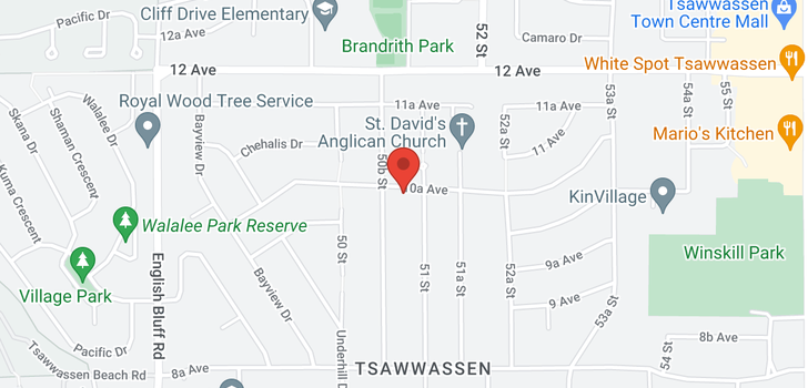 map of 5110 10A AVENUE
